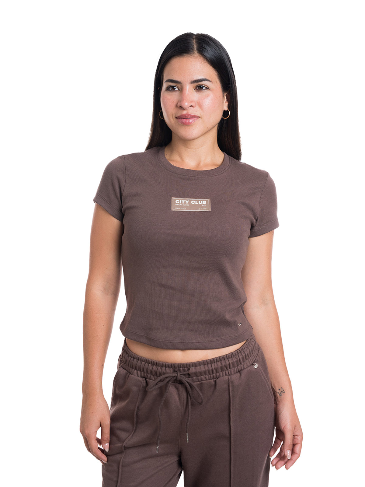 POLO ALGODÓN MANGA CORTA MUJER METAL JEANS MARA - 1