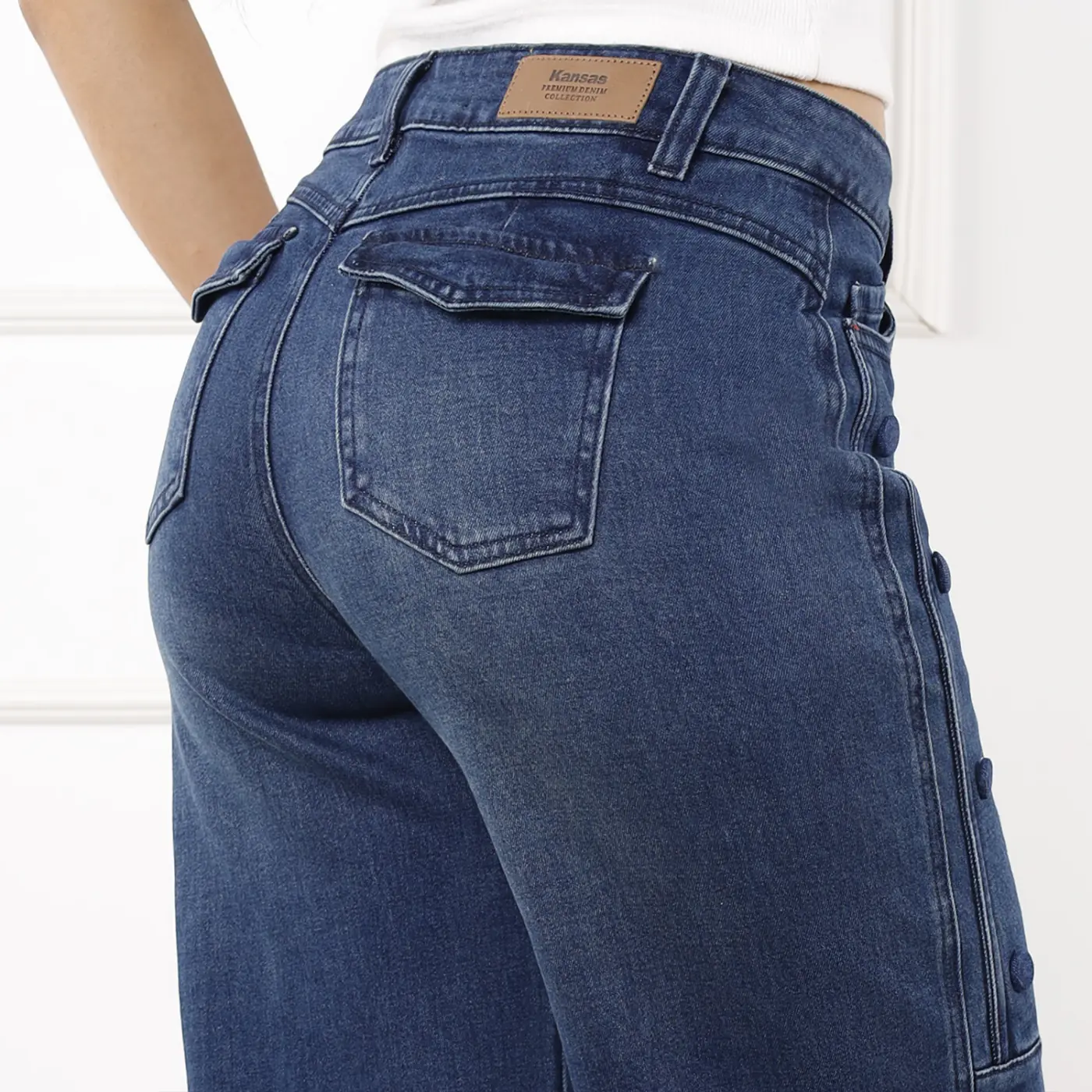 JEAN MUJER WIDELEG KANSAS BRIGITH - 4