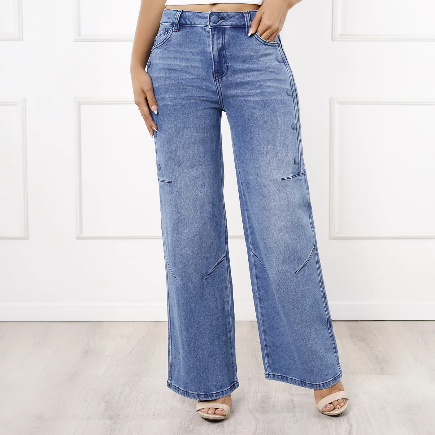 JEAN MUJER WIDELEG KANSAS BRIGITH - 1