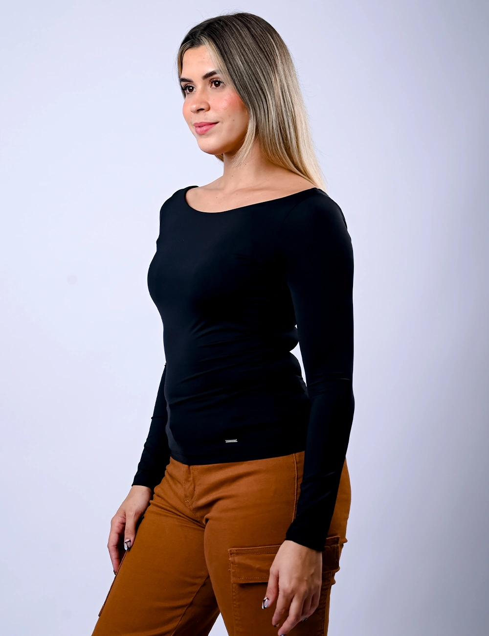 POLO MANGA LARGA MUJER BLACKOUT WINNIE - 2