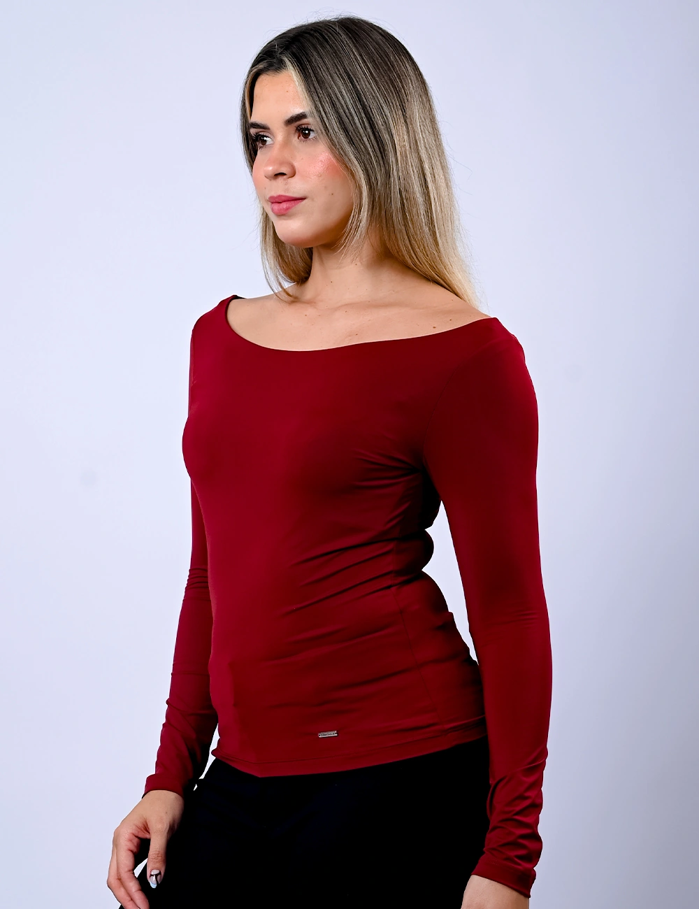 POLO MANGA LARGA MUJER BLACKOUT WINNIE - 2