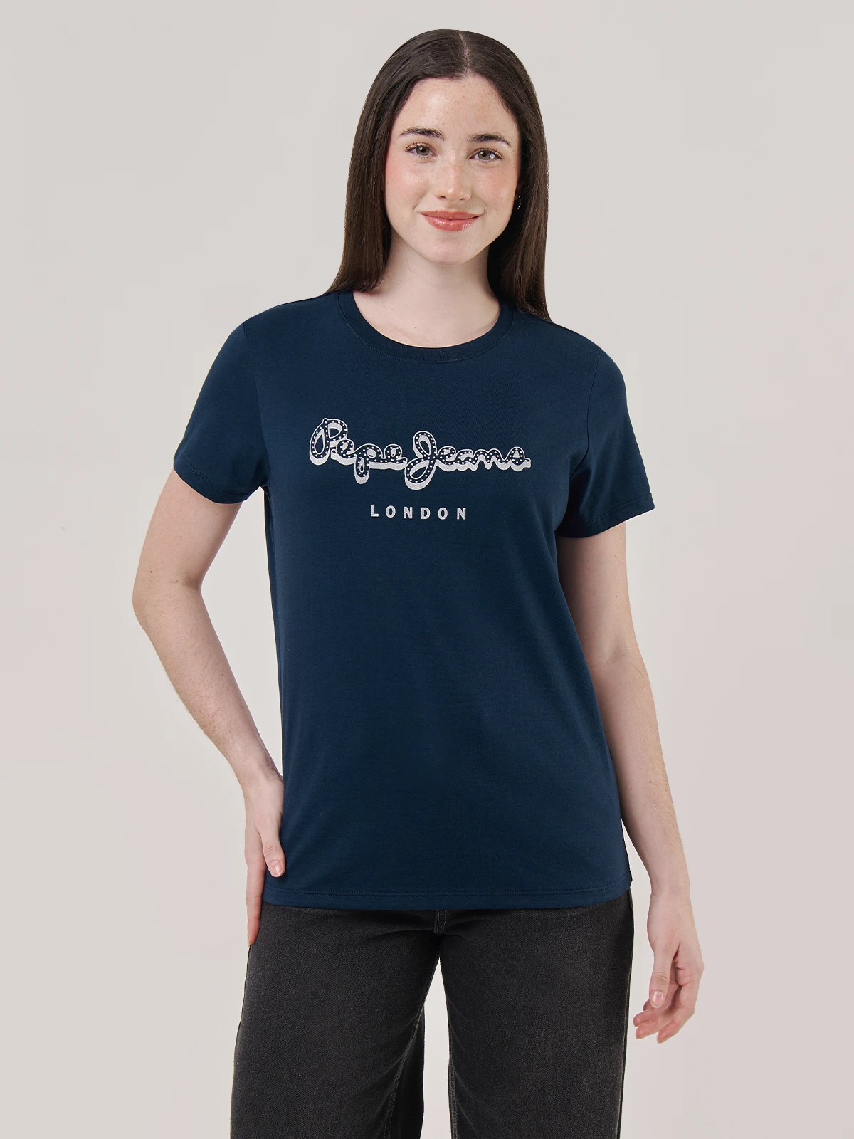 POLO MANGA CORTA ALGODÓN MUJER PEPE JEANS - 1