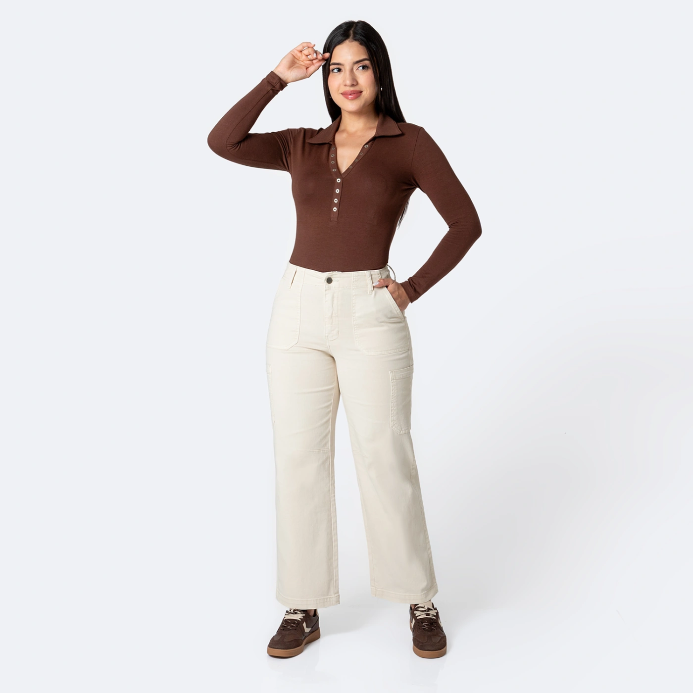 PANTALÓN MUJER PIONIER STRAIGHT LAELI1 - 5