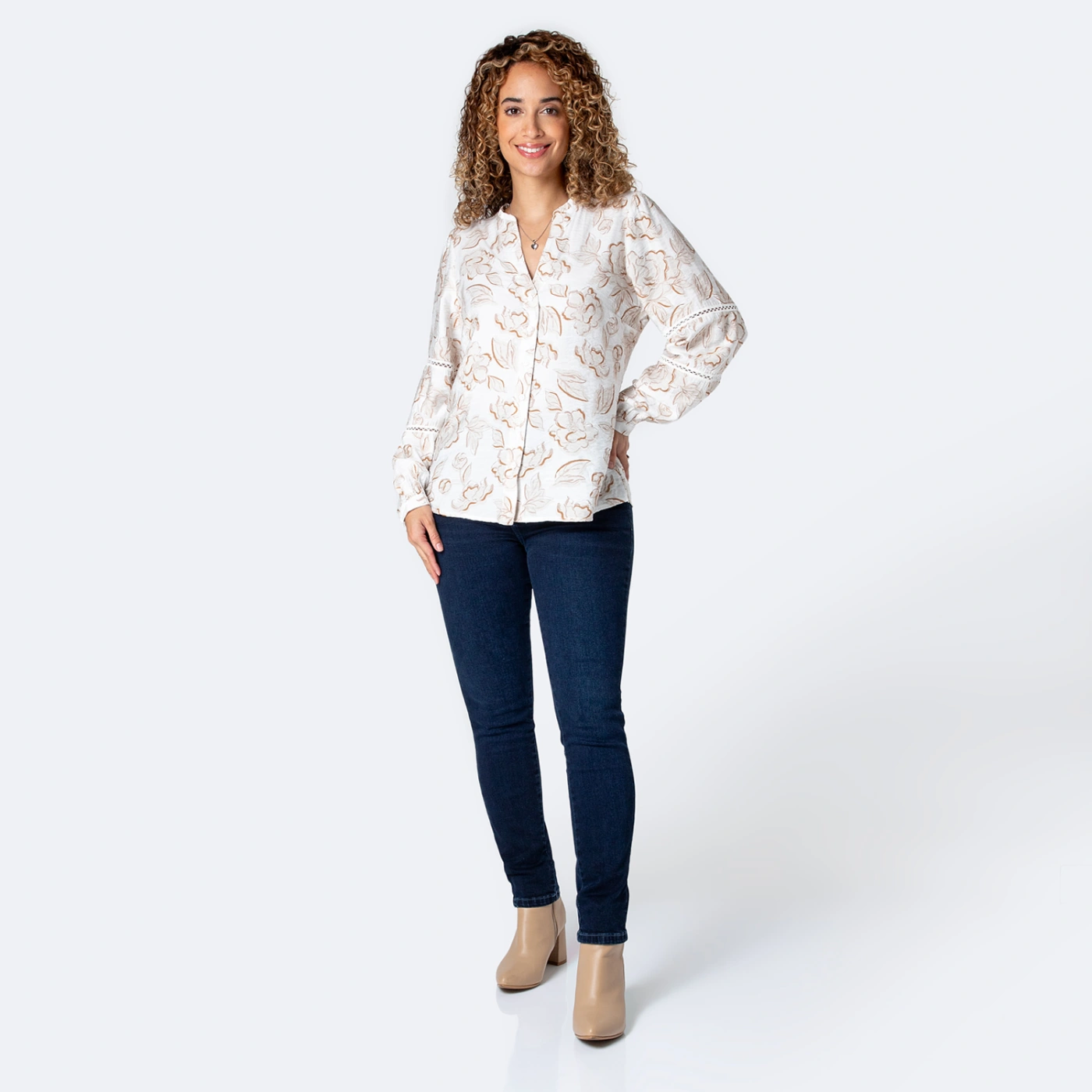 BLUSA POPELINA MUJER PIONIER - 4