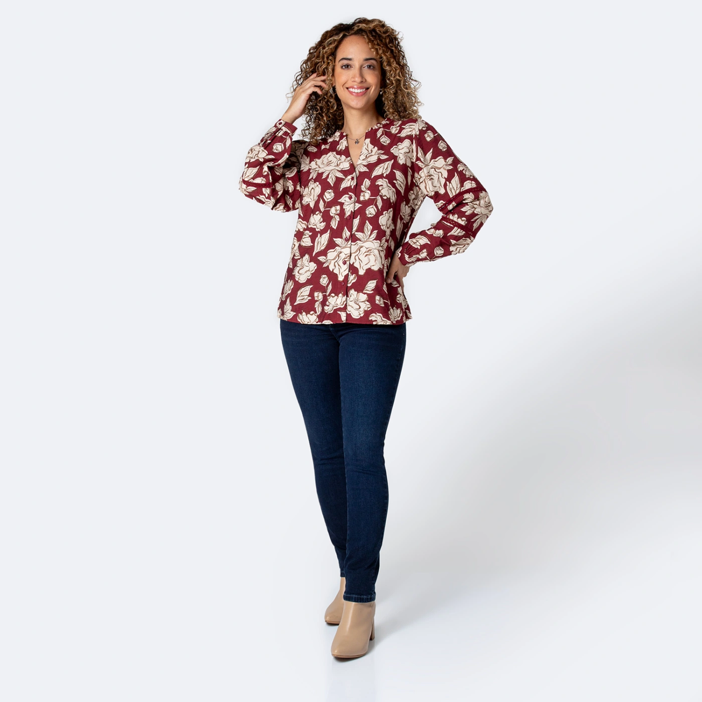BLUSA POPELINA MUJER PIONIER - 4