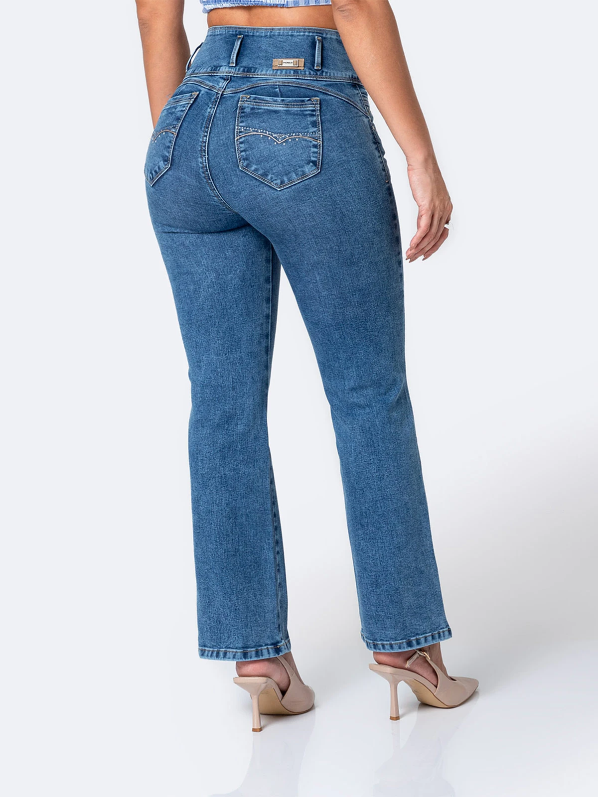 JEANS RECTO MUJER PIONIER - 3