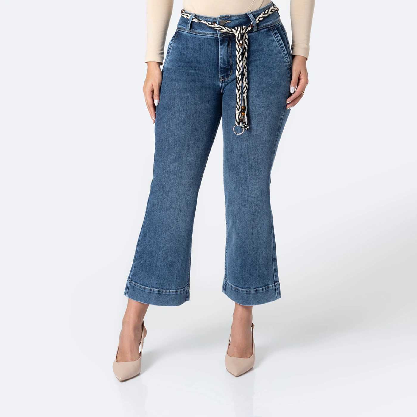 JEAN FLARE MUJER PIONIER CROPPED PAMEH - 1