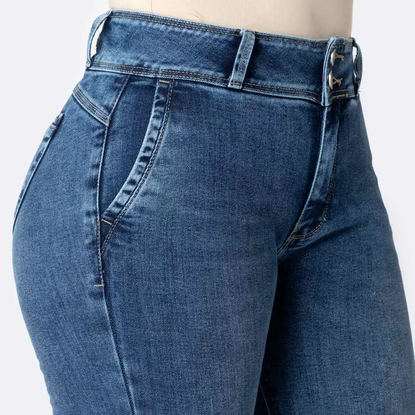JEAN FLARE MUJER PIONIER CROPPED PAMEH - 3