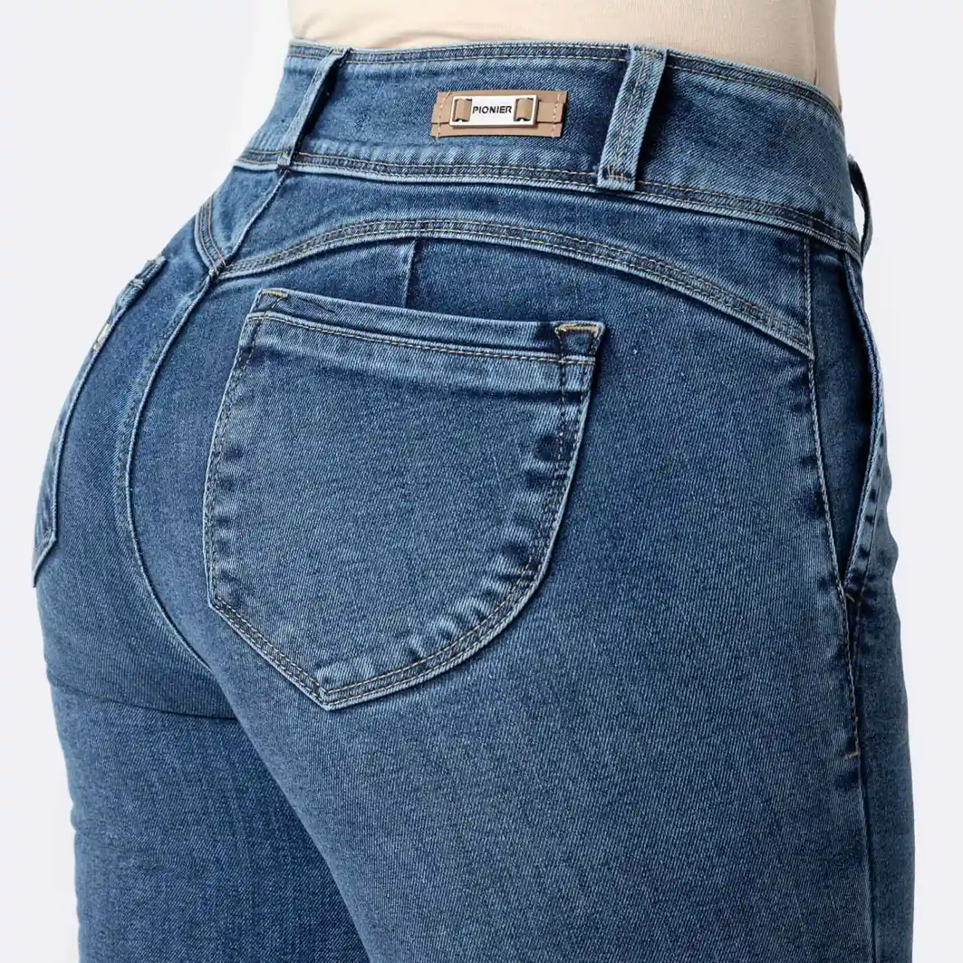 JEAN FLARE MUJER PIONIER CROPPED PAMEH - 4