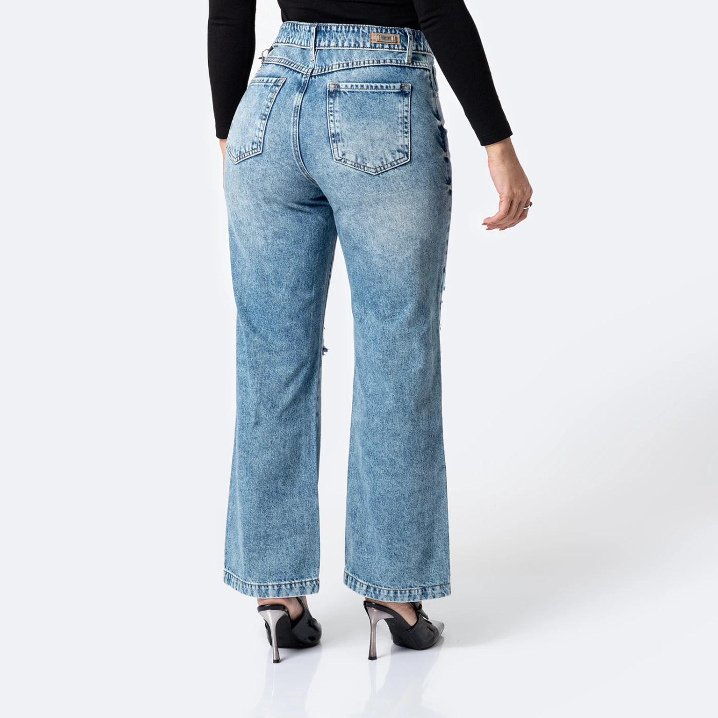 JEANS RECTO MUJER PIONIER - 2