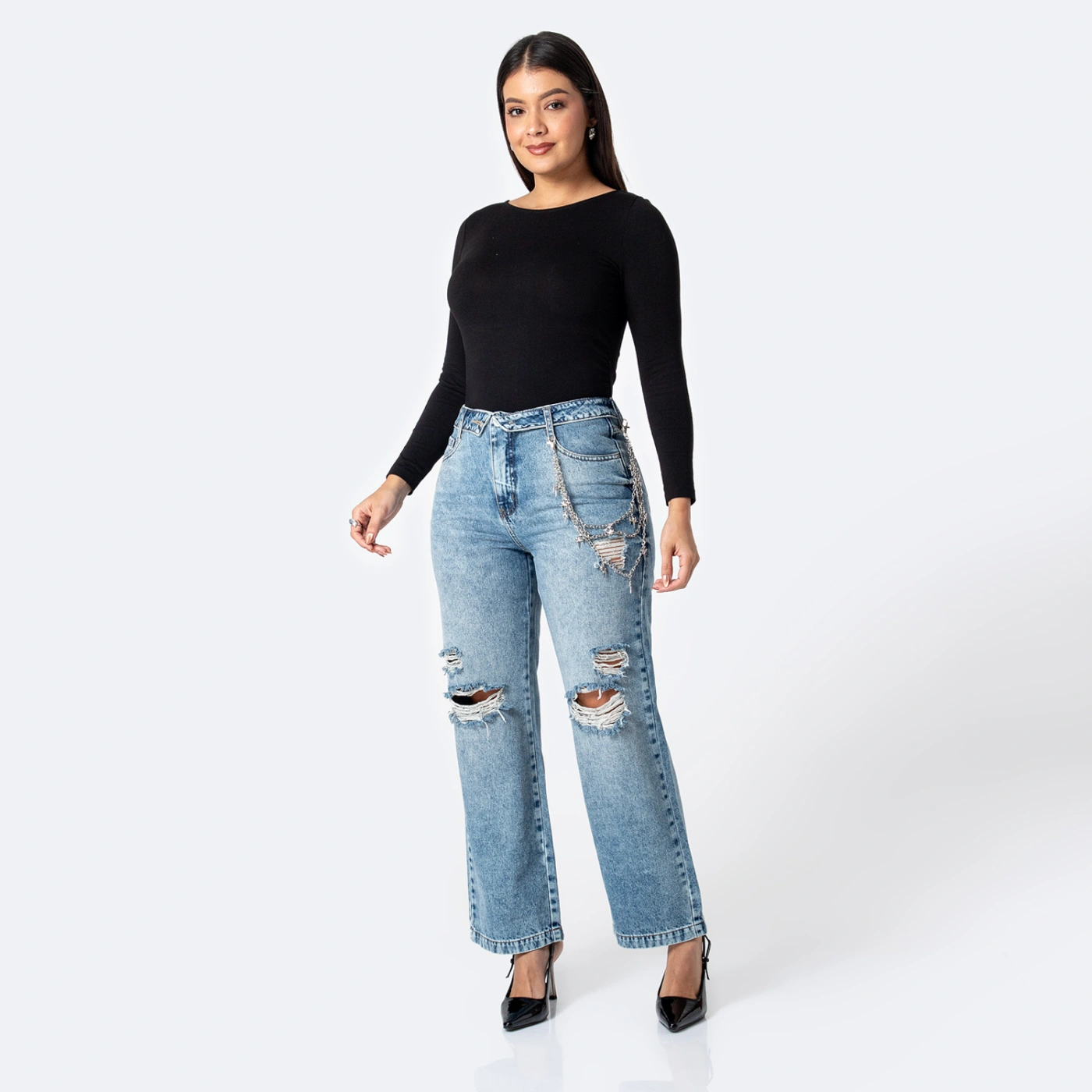 JEANS RECTO MUJER PIONIER - 6