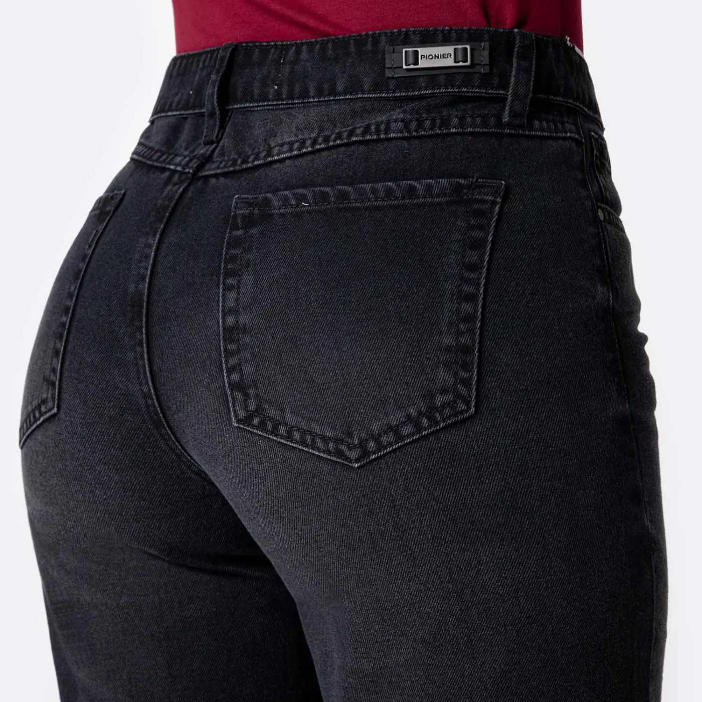 JEANS RECTO MUJER PIONIER - 5