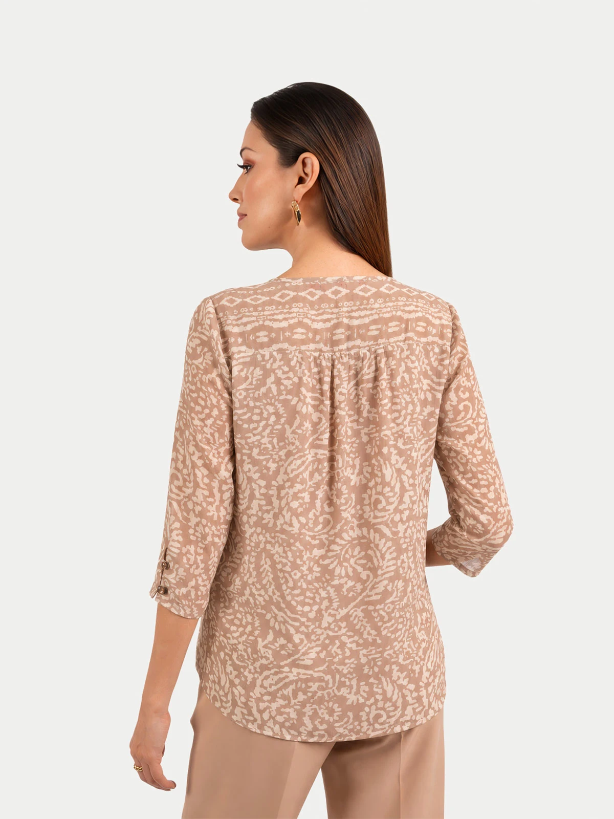 BLUSA MANGA 3/4 CP MODA DE COLECCIÓN SIENA - 3