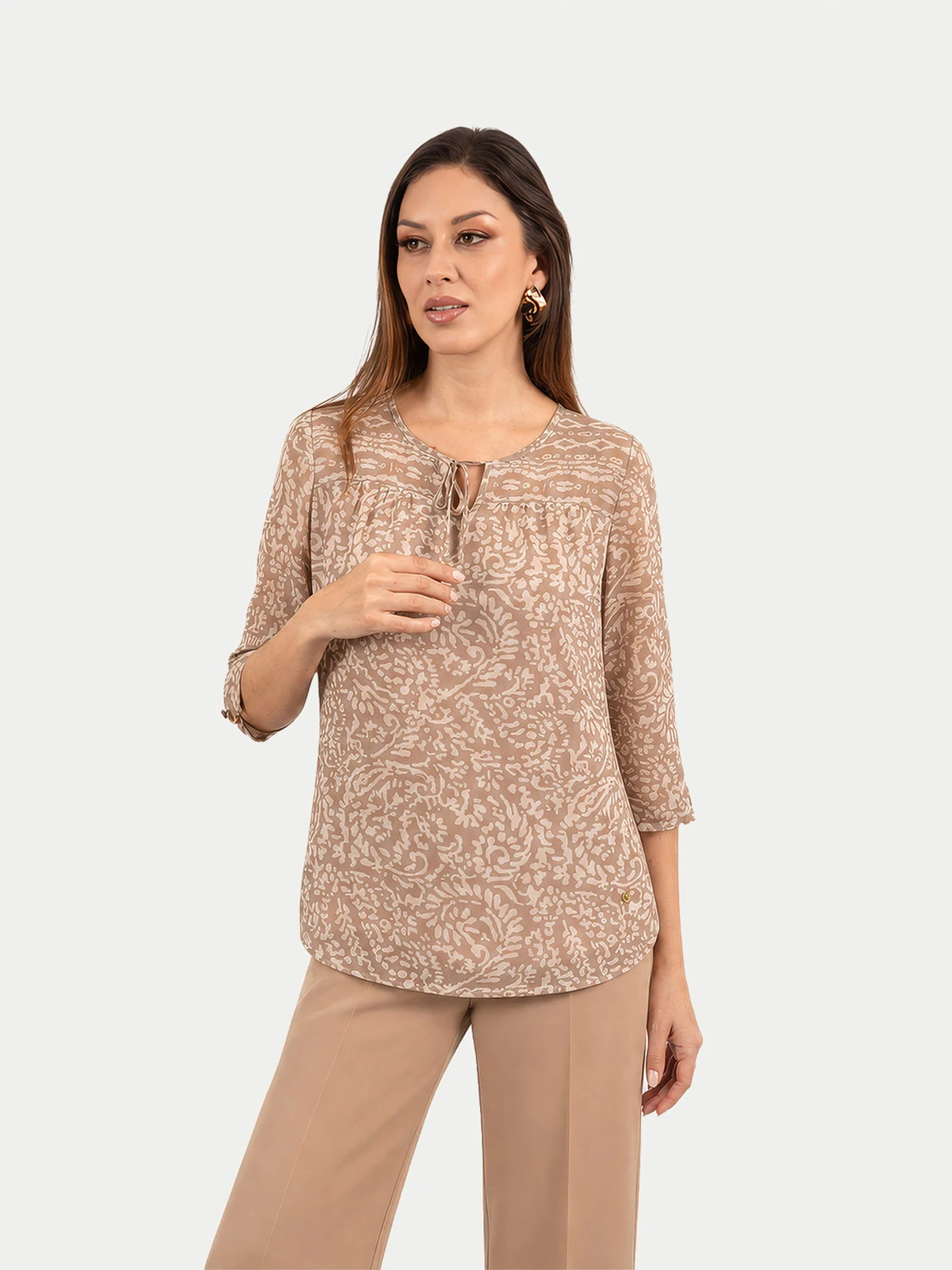 BLUSA MANGA 3/4 CP MODA DE COLECCIÓN SIENA - 1