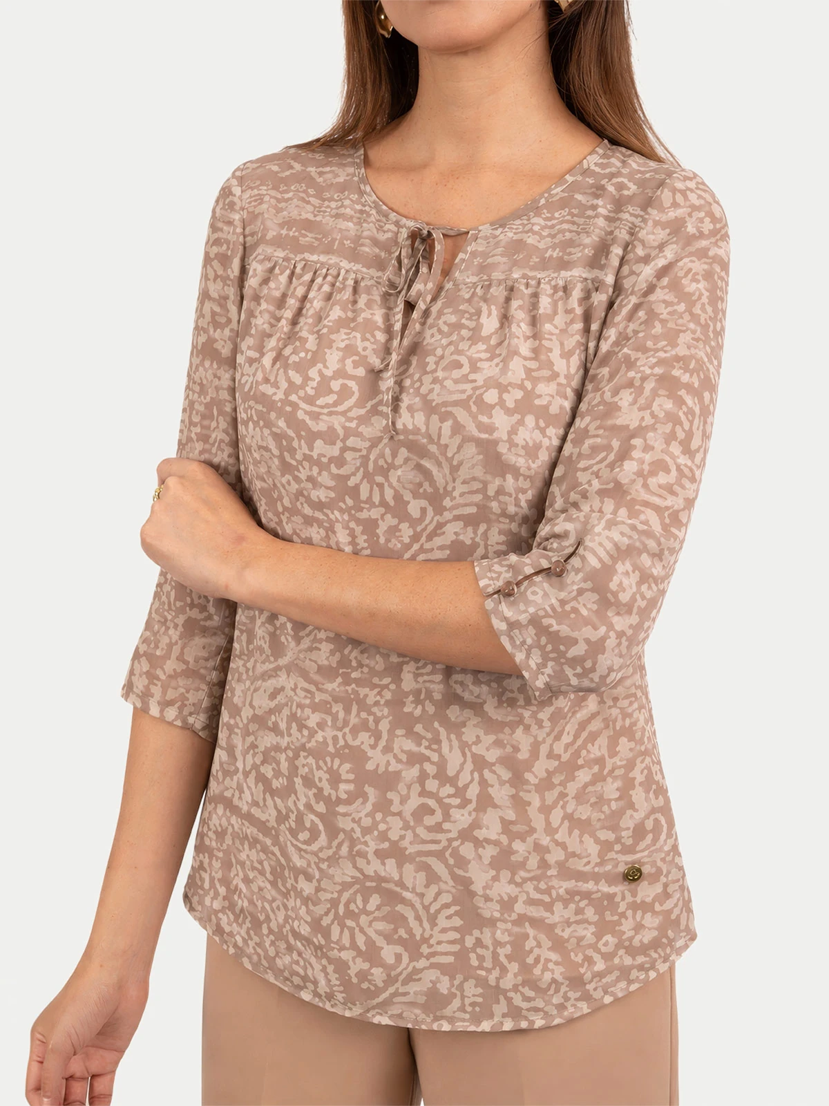 BLUSA MANGA 3/4 CP MODA DE COLECCIÓN SIENA - 4