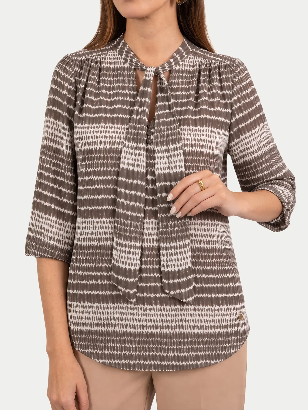 BLUSA MANGA 3/4 CP MODA DE COLECCIÓN VERONA - 4