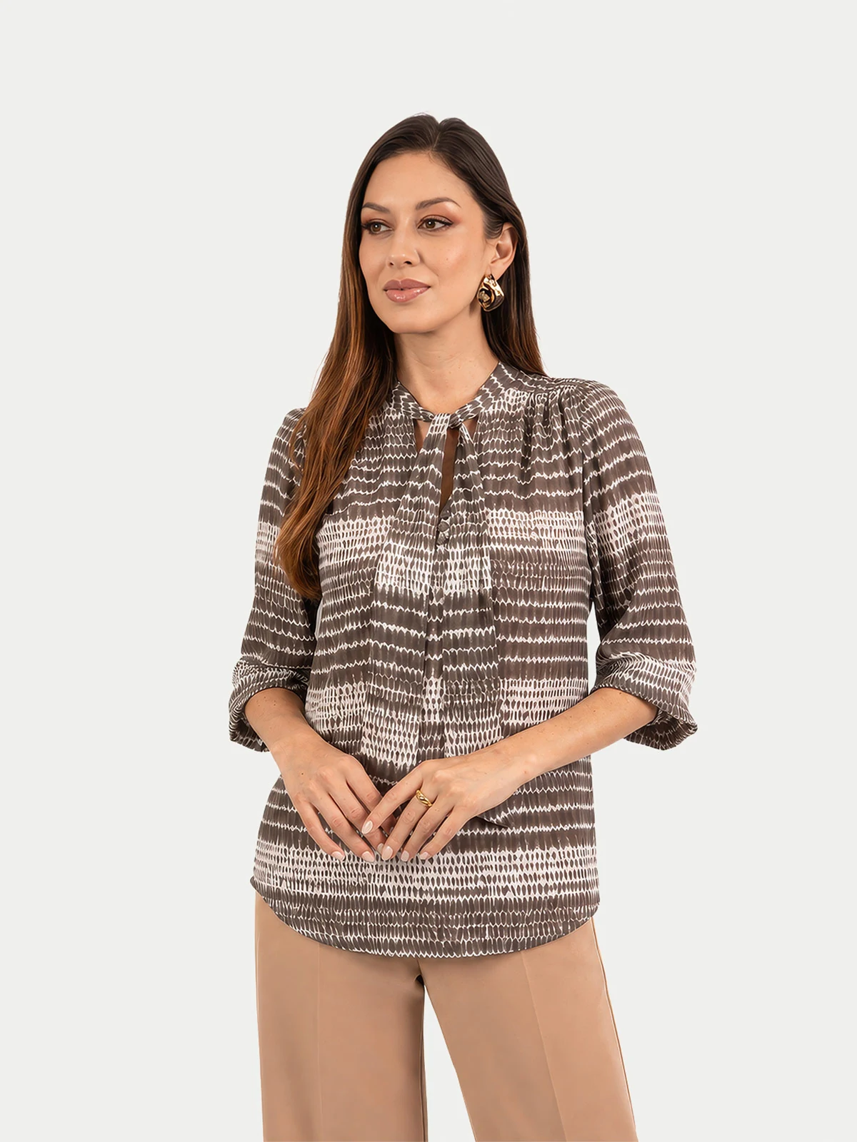 BLUSA MANGA 3/4 CP MODA DE COLECCIÓN VERONA - 1