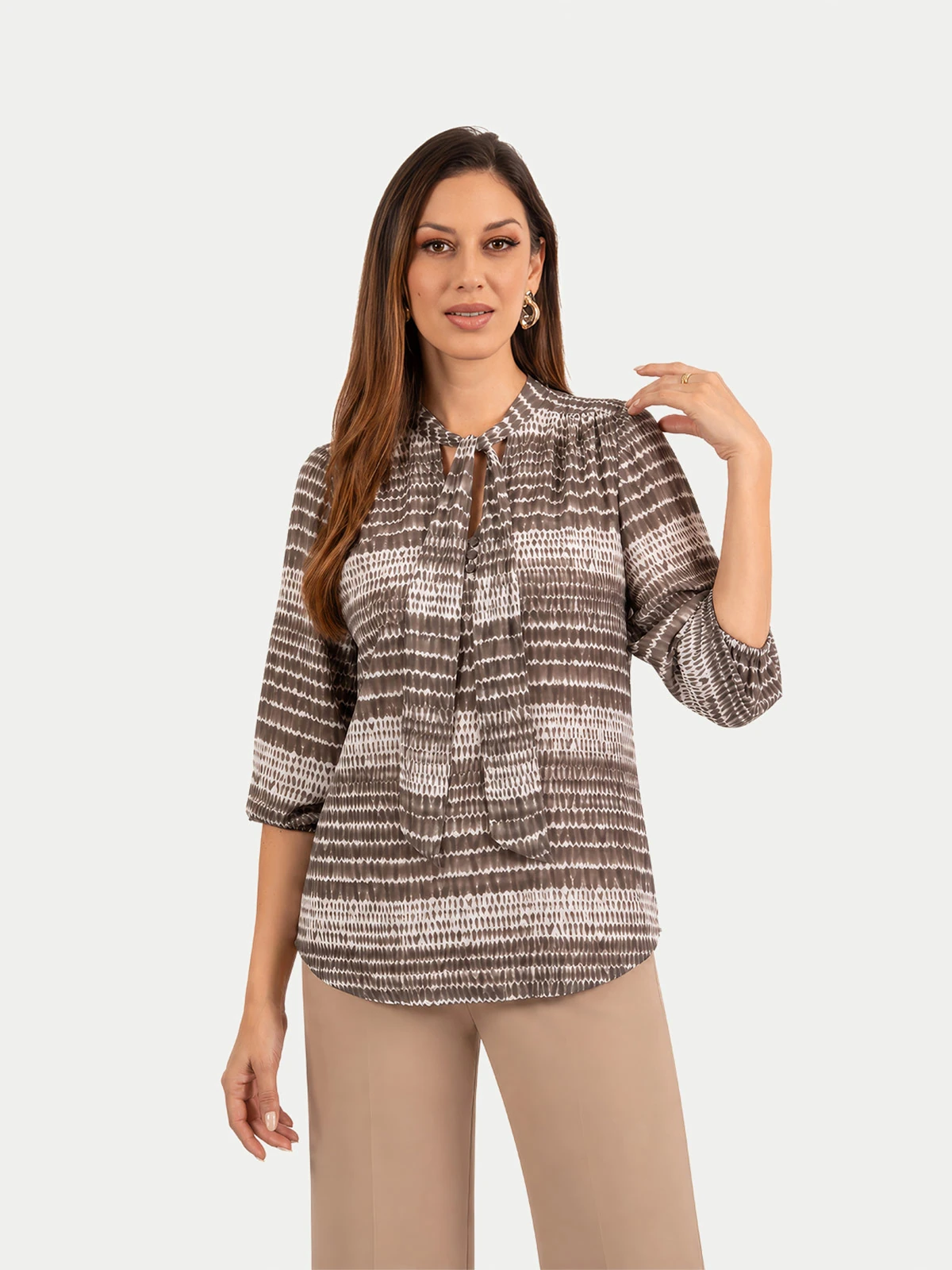 BLUSA MANGA 3/4 CP MODA DE COLECCIÓN VERONA - 2
