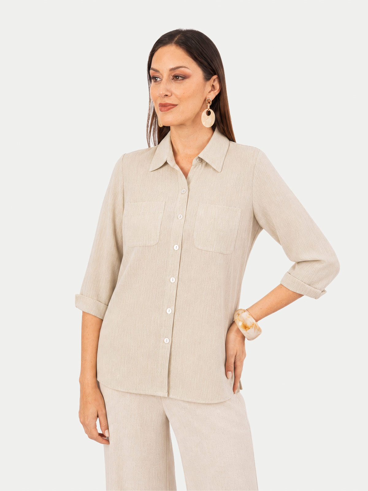 BLUSA MANGA 3/4 MUJER CP MODA DE COLECCIÓN ROMA - 1