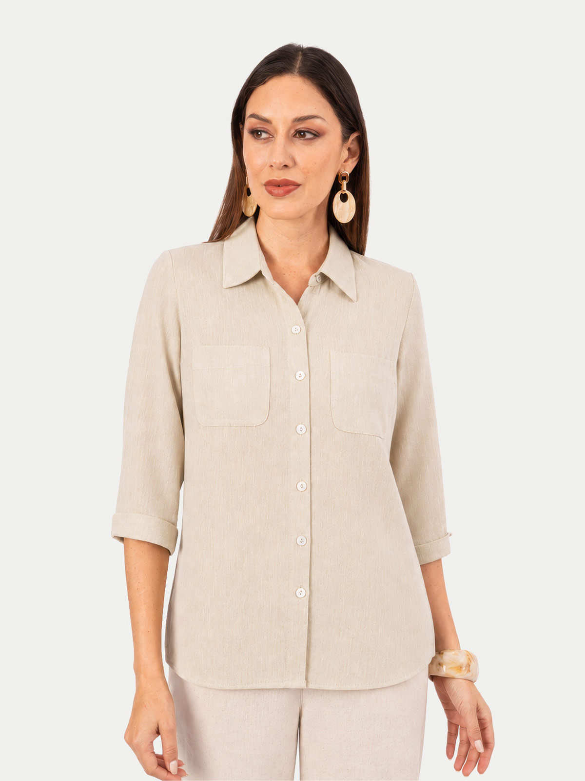 BLUSA MANGA 3/4 MUJER CP MODA DE COLECCIÓN ROMA - 2