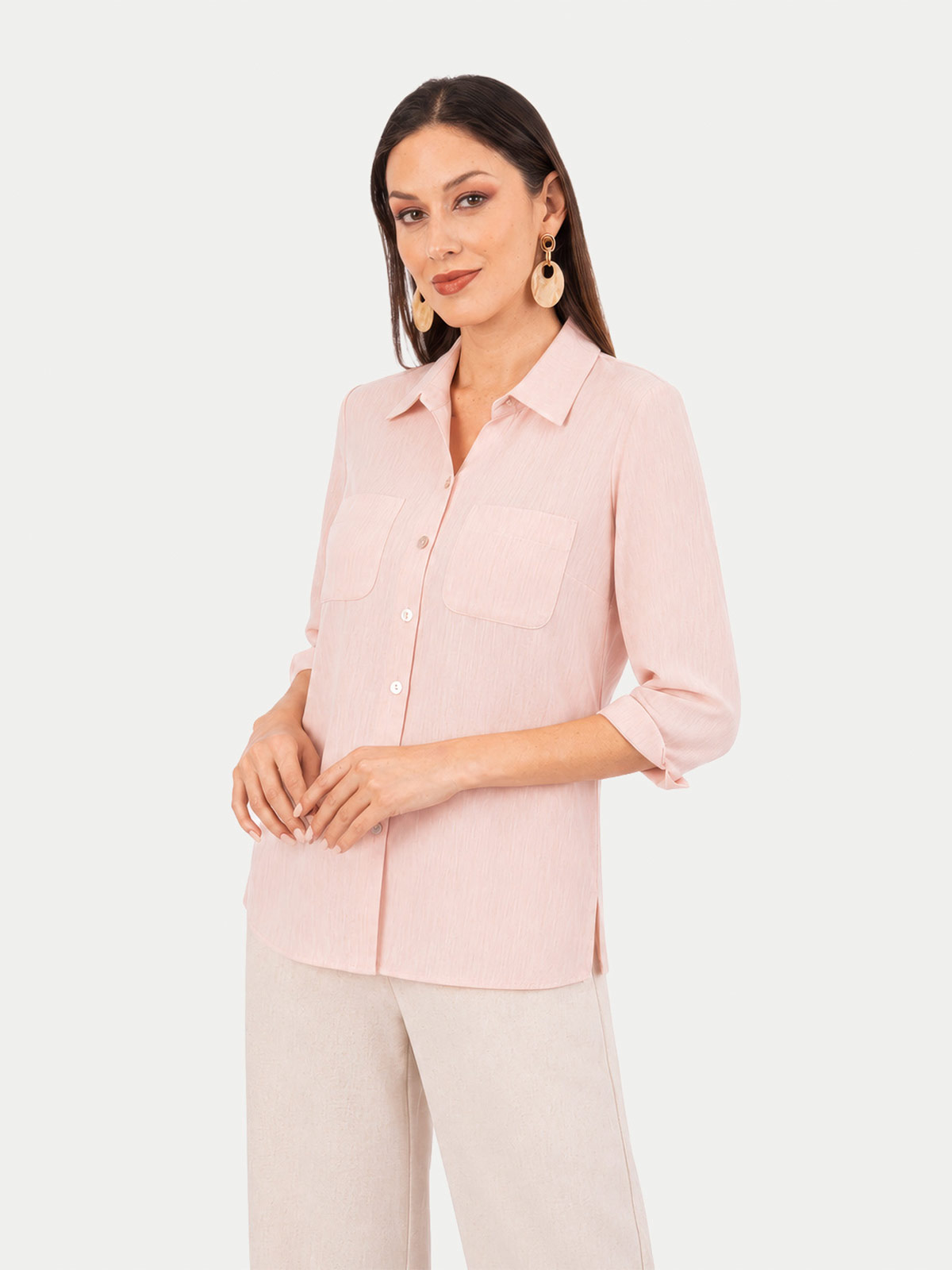 BLUSA MANGA 3/4 MUJER CP MODA DE COLECCIÓN ROMA - 1