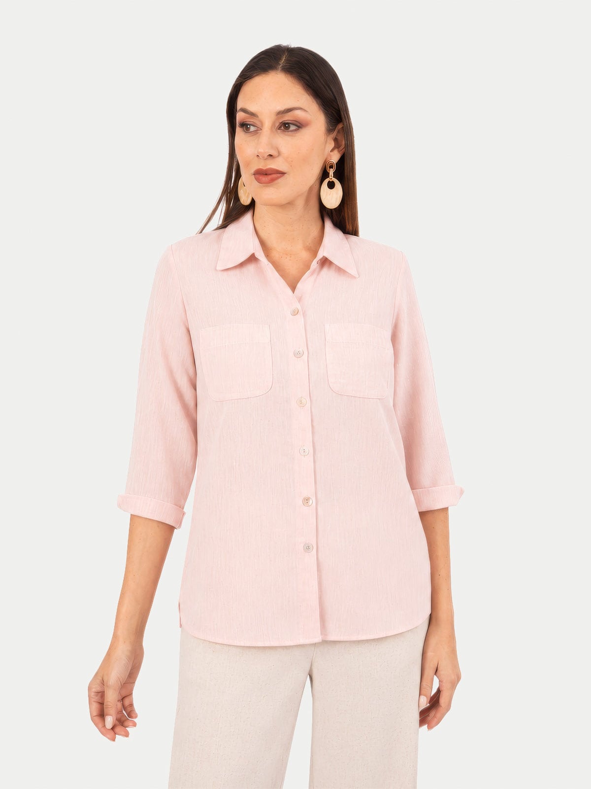 BLUSA MANGA 3/4 MUJER CP MODA DE COLECCIÓN ROMA - 2