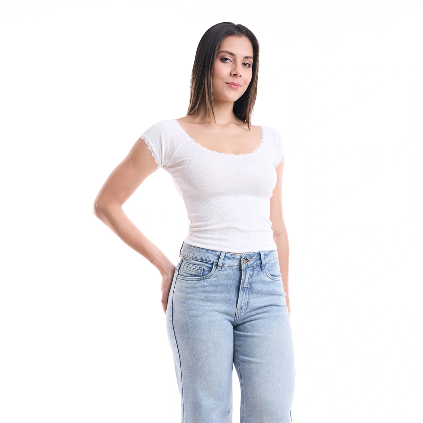 POLO ALGODÓN MUJER METAL JEANS KATERIN - 1