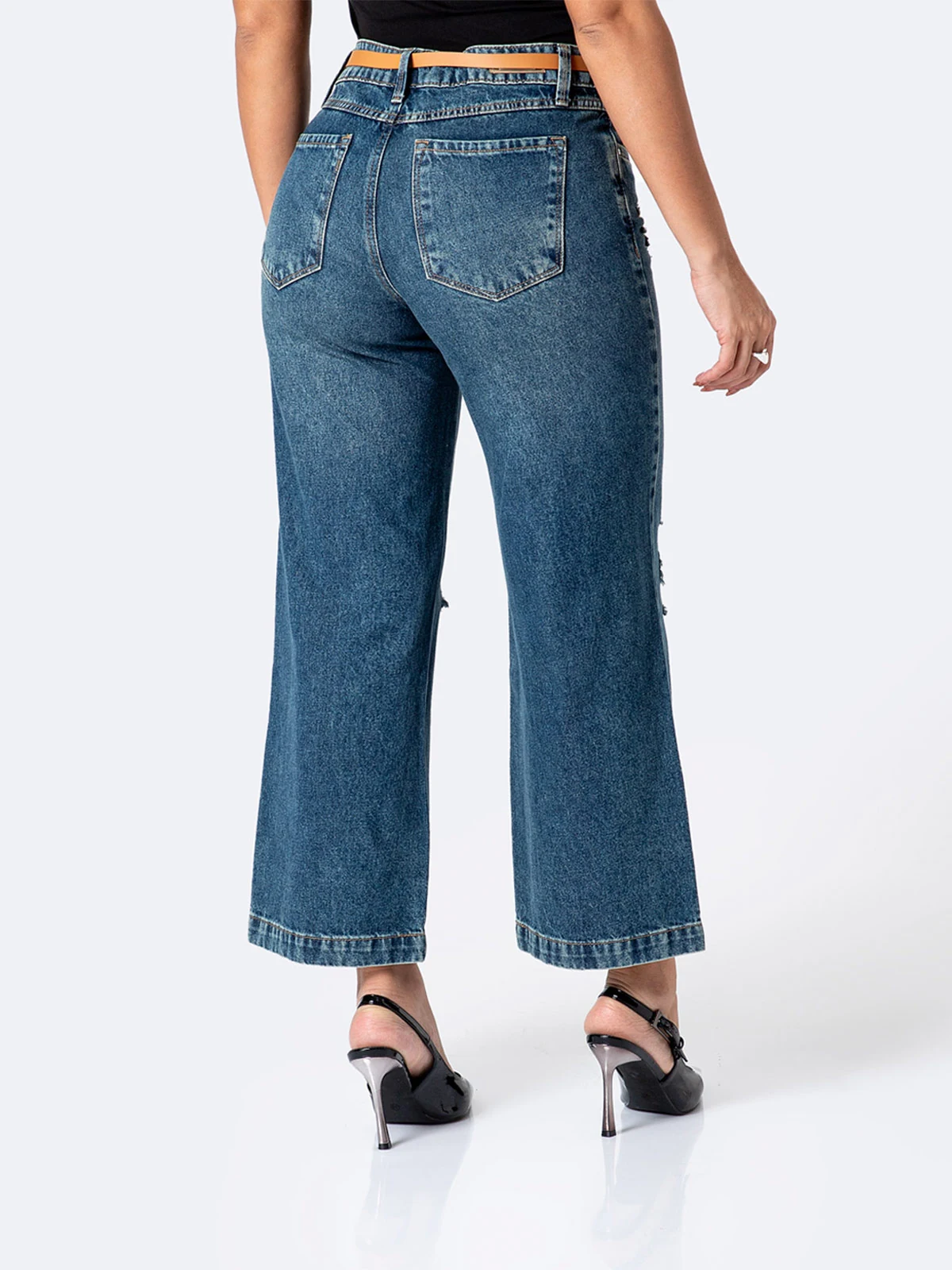 JEANS WIDE LEG MUJER PIONIER - 3