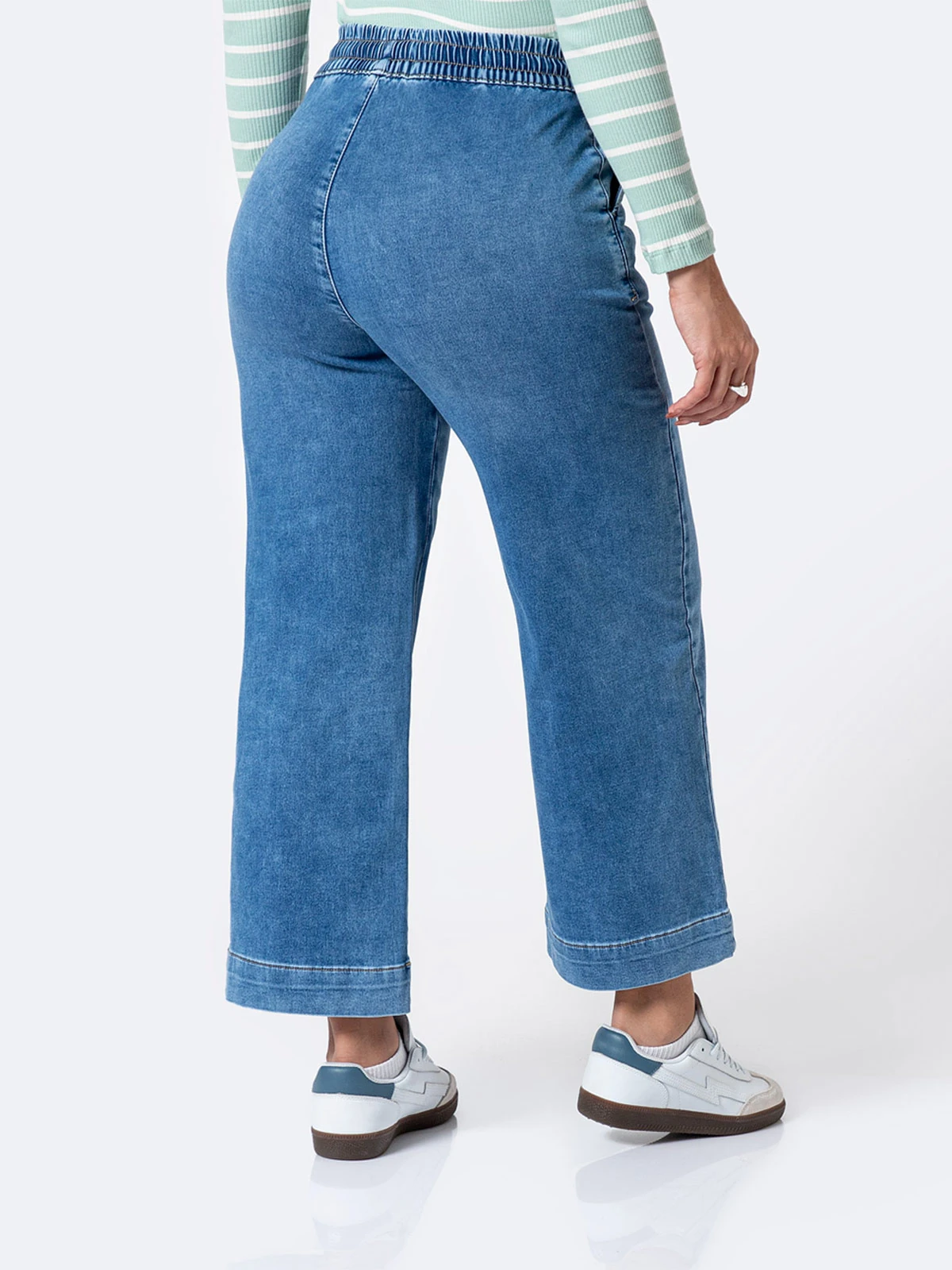 JEANS CULOTTE MUJER PIONER - 3