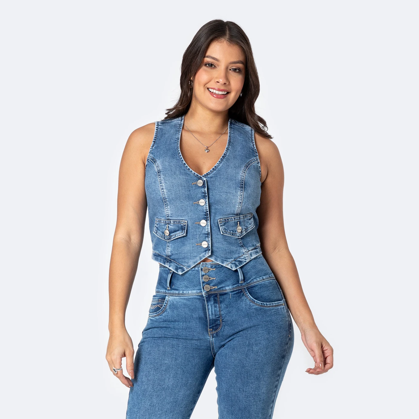 CHALECO SIN MANGAS MUJER PIONIER - 1