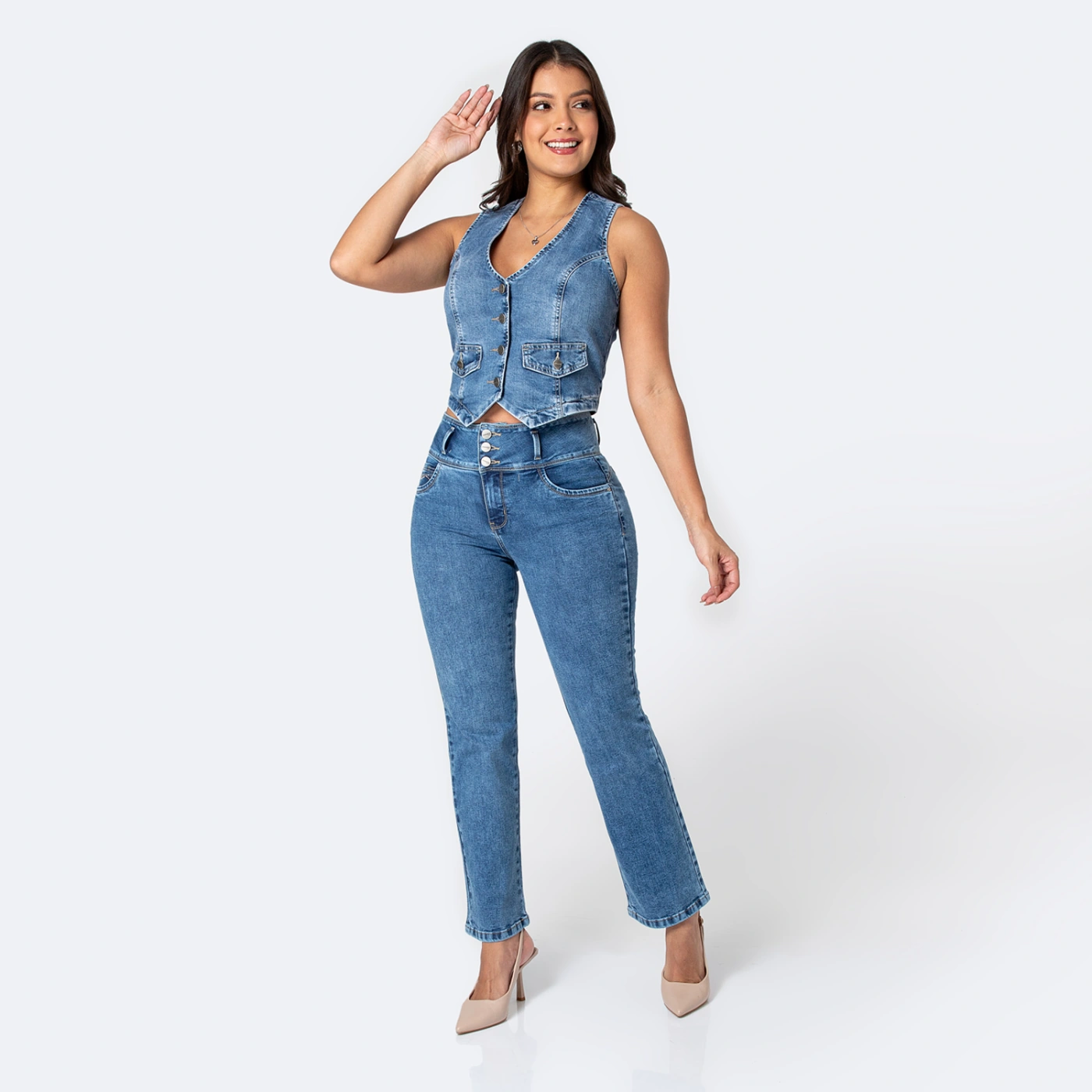 CHALECO SIN MANGAS MUJER PIONIER - 4