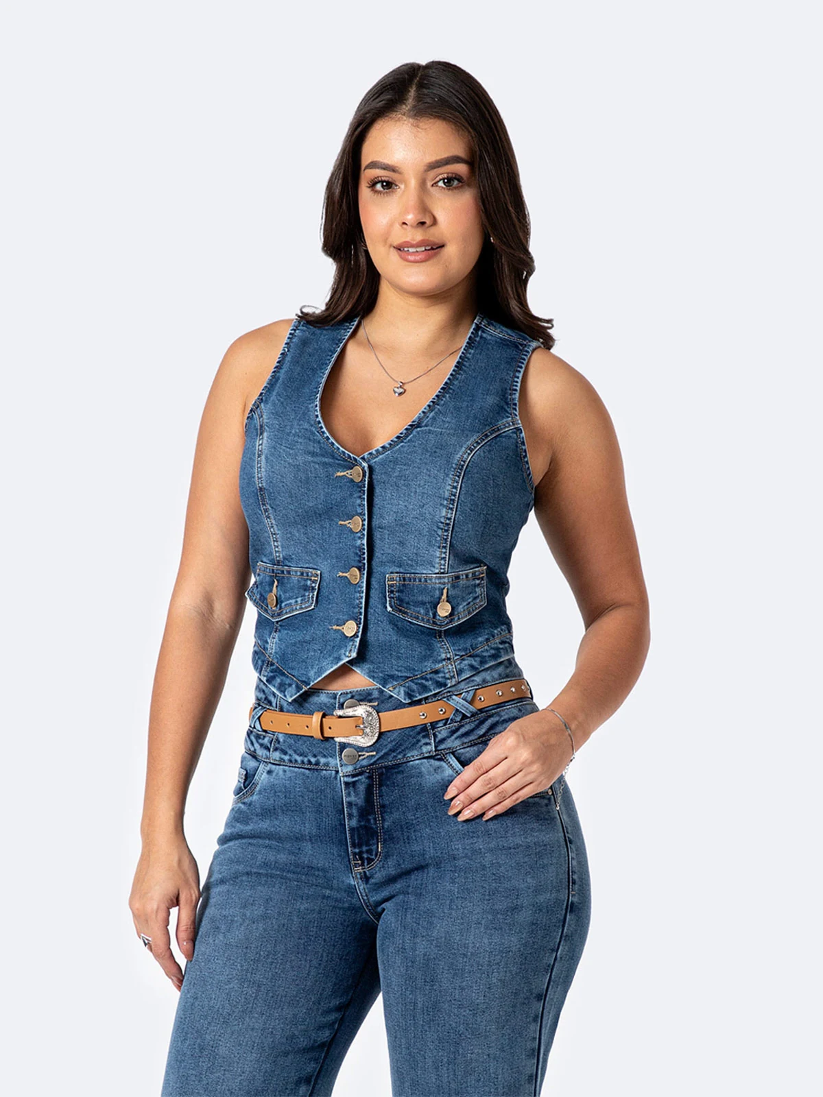CHALECO SIN MANGAS MUJER PIONIER - 1