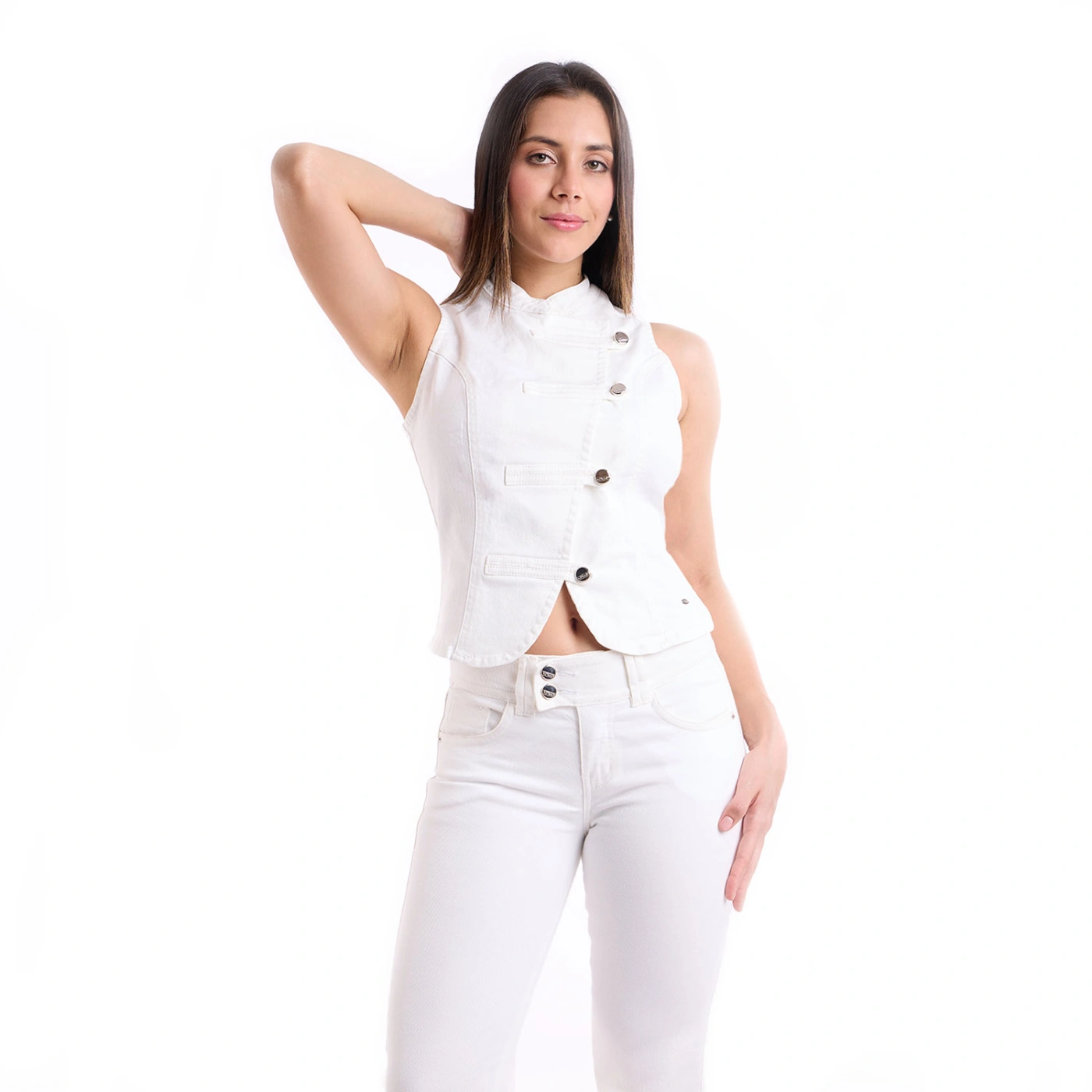 CHALECO MUJER METALJEANS IZUMI  - 2