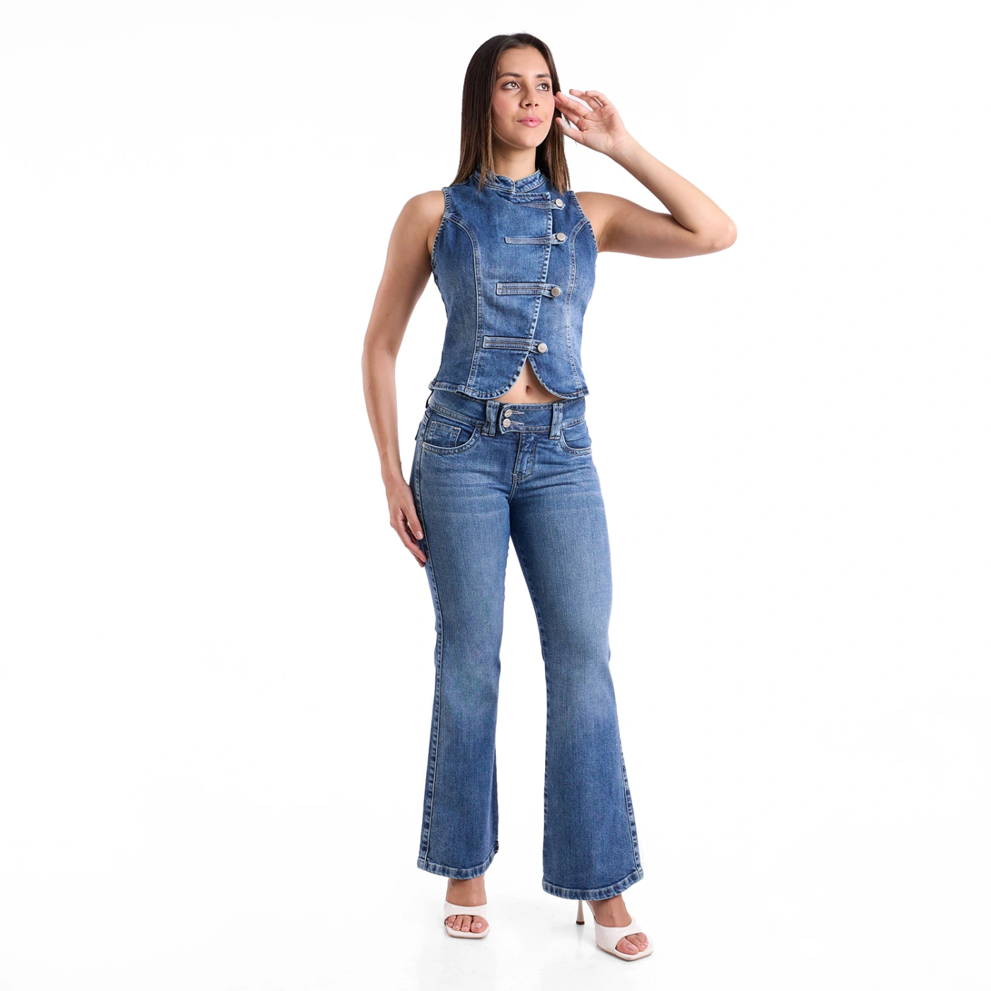 JEAN FLARE MUJER METAL JEANS IZUMI - 4