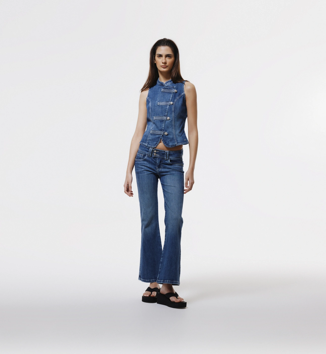 JEAN FLARE MUJER METAL JEANS IZUMI - 1