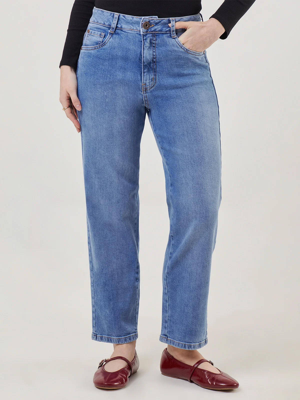 JEANS STRAIGHT MUJER PEPE JEANS - 2