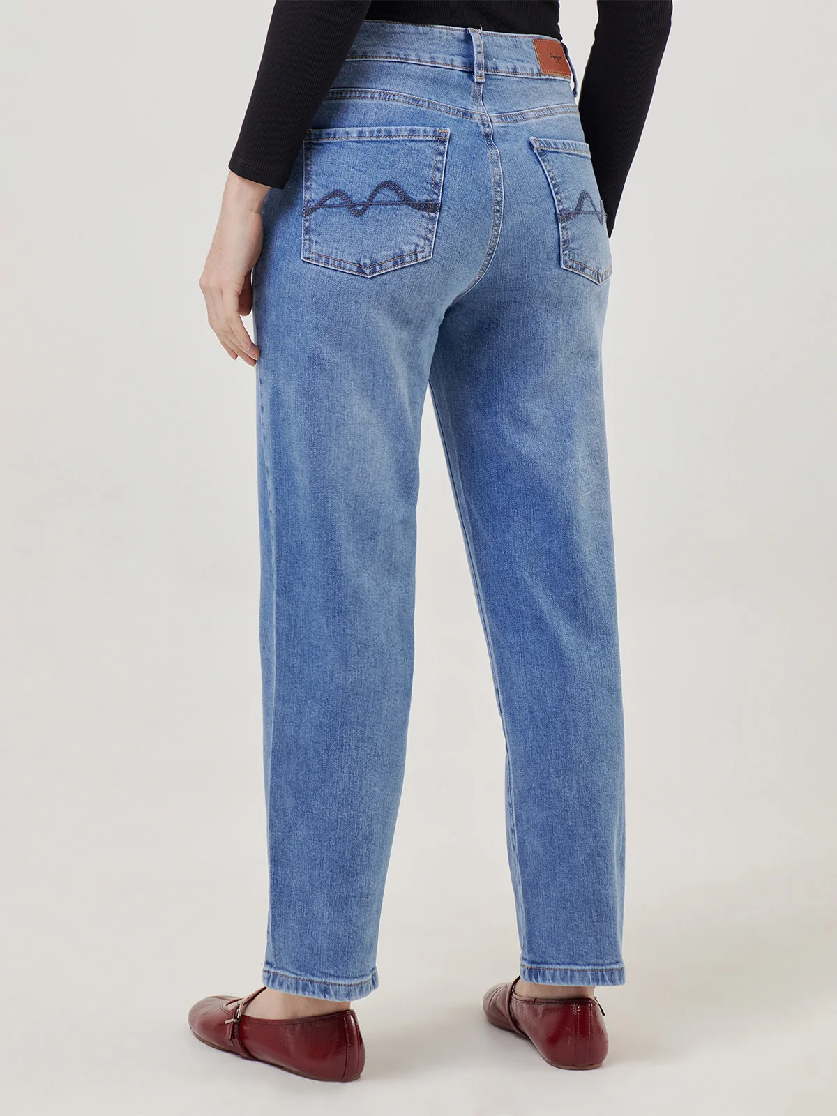 JEANS STRAIGHT MUJER PEPE JEANS - 3