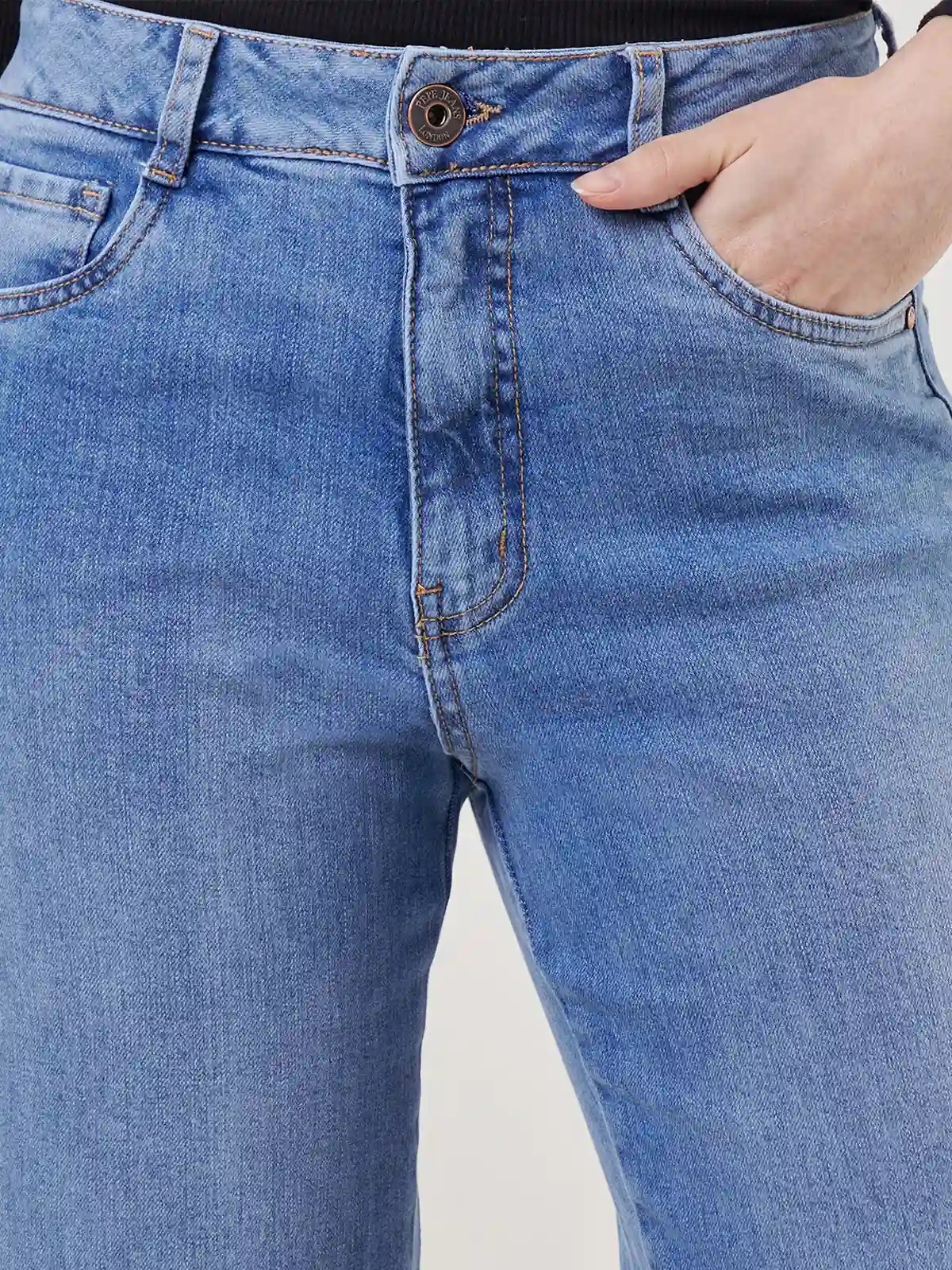JEANS STRAIGHT MUJER PEPE JEANS - 5