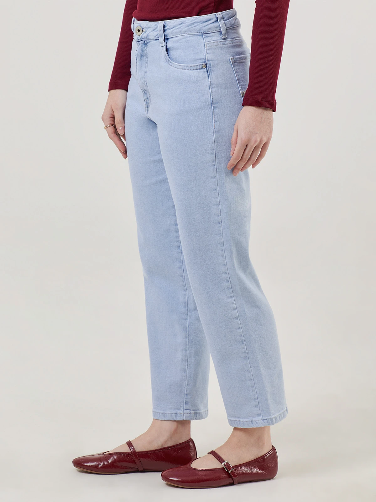 JEANS STRAIGHT MUJER PEPE JEANS - 4