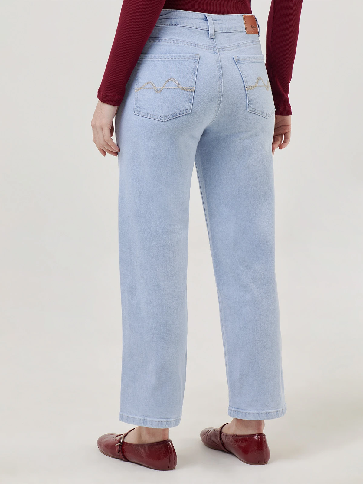 JEANS STRAIGHT MUJER PEPE JEANS - 3