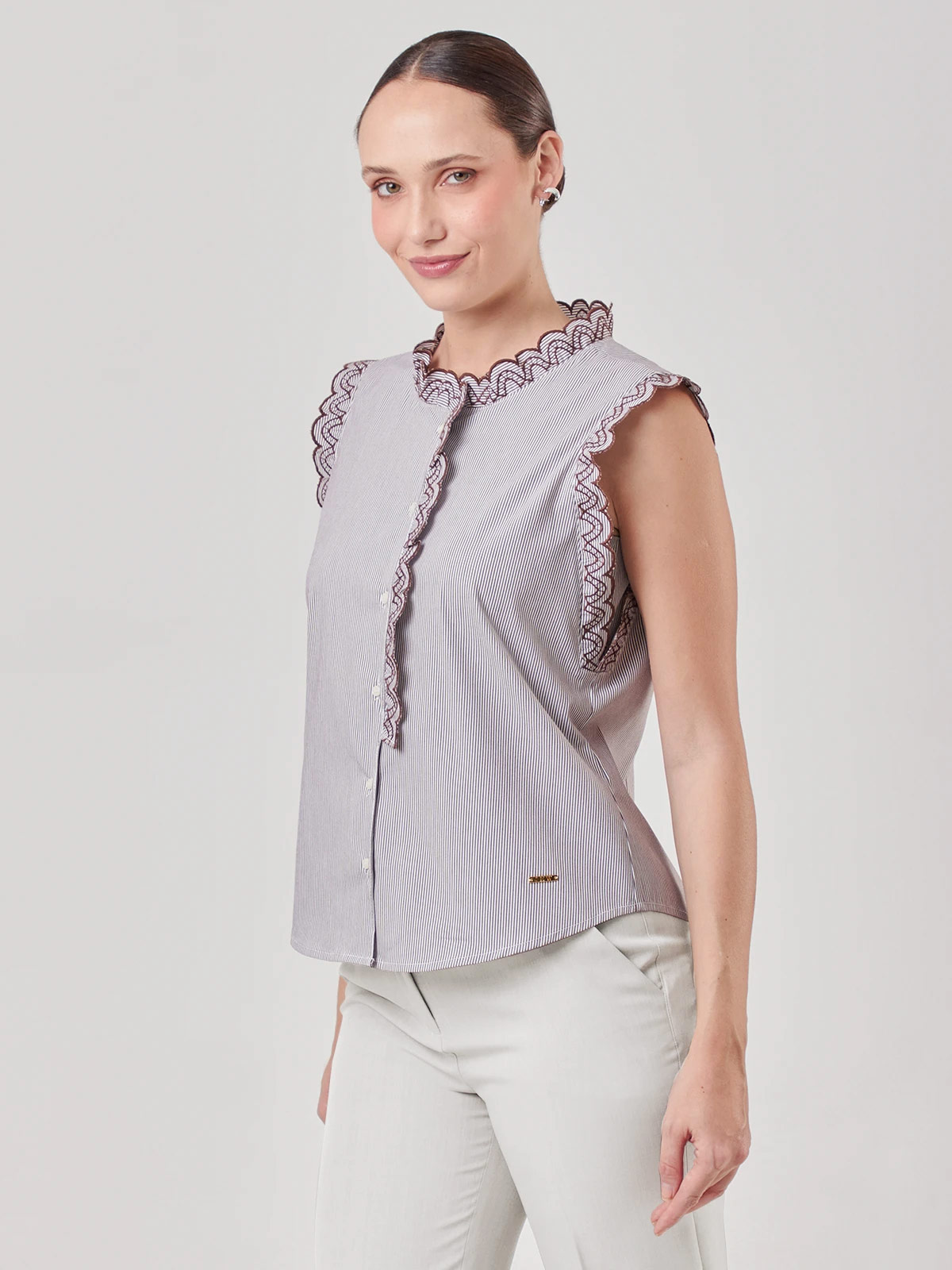 BLUSA MANGA CORTA MUJER JOHN HOLDEN WOMAN - 2