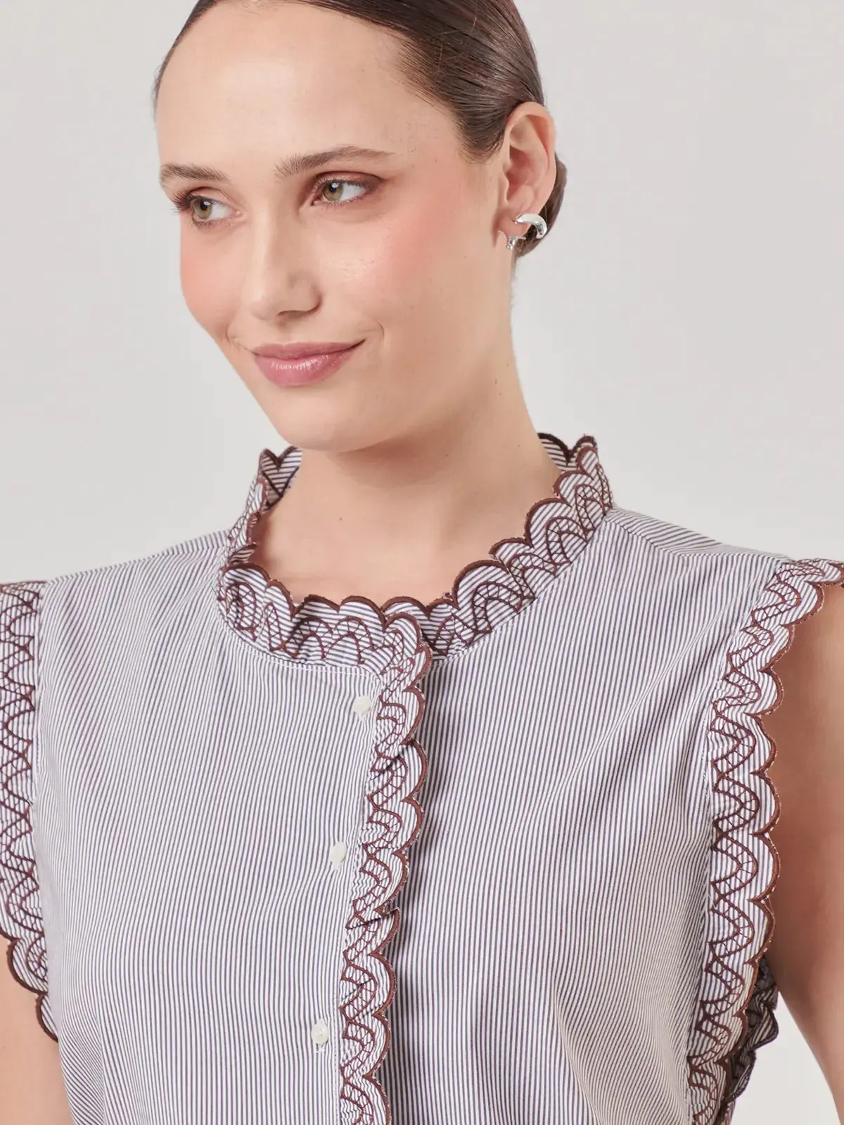 BLUSA MANGA CORTA MUJER JOHN HOLDEN WOMAN - 4