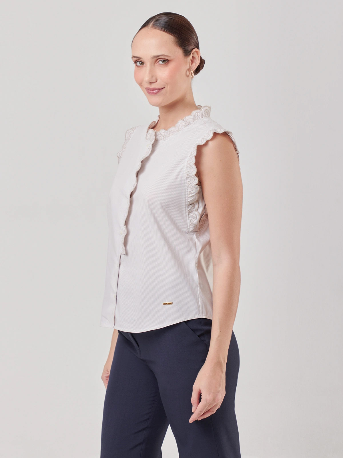 BLUSA MANGA CORTA MUJER JOHN HOLDEN WOMAN - 2