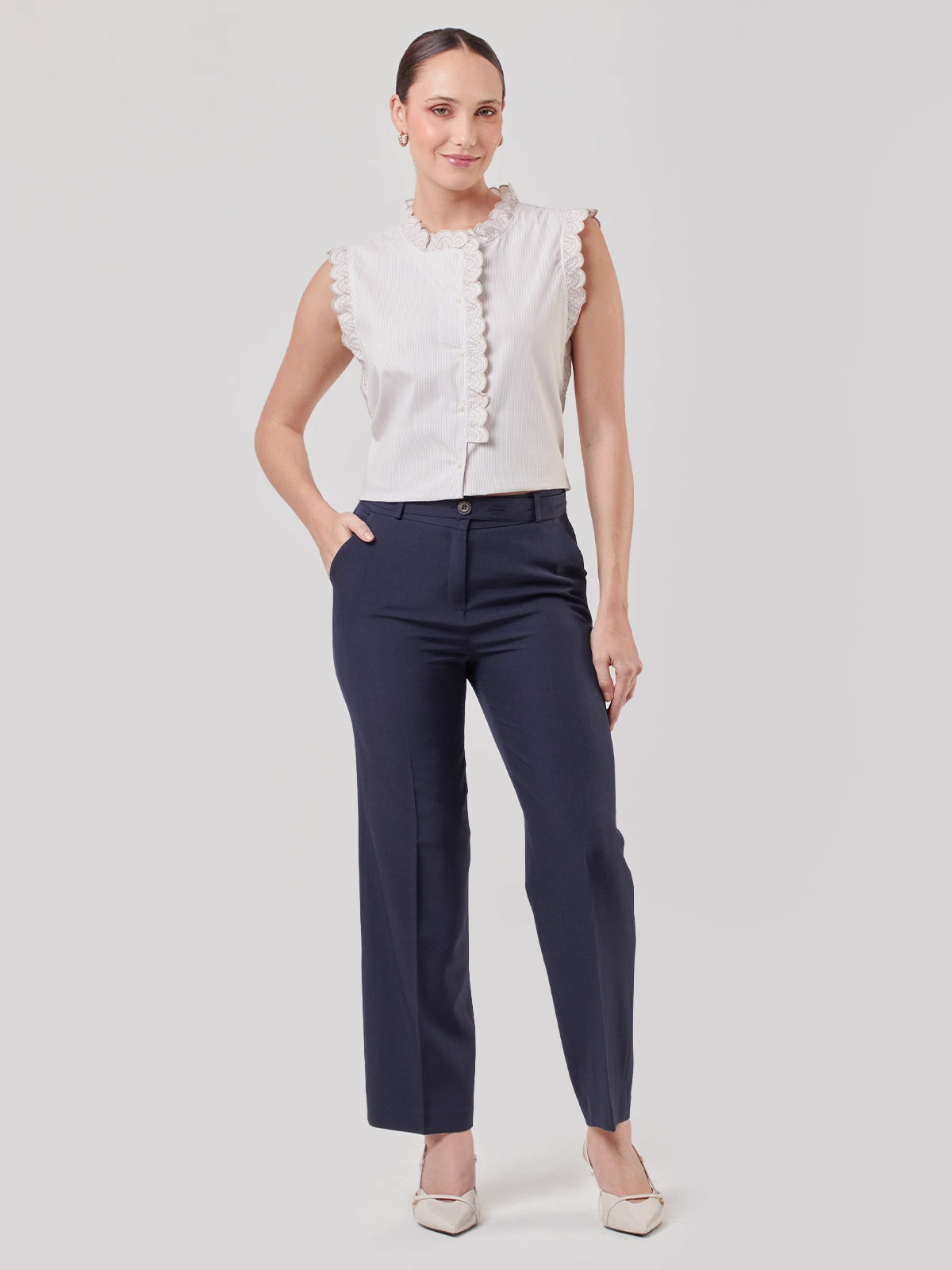 BLUSA MANGA CORTA MUJER JOHN HOLDEN WOMAN - 5