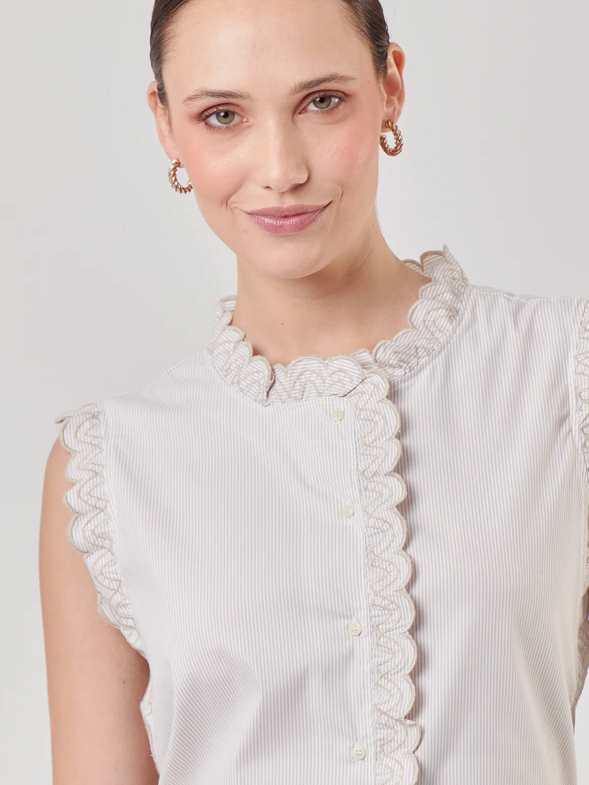 BLUSA MANGA CORTA MUJER JOHN HOLDEN WOMAN - 4