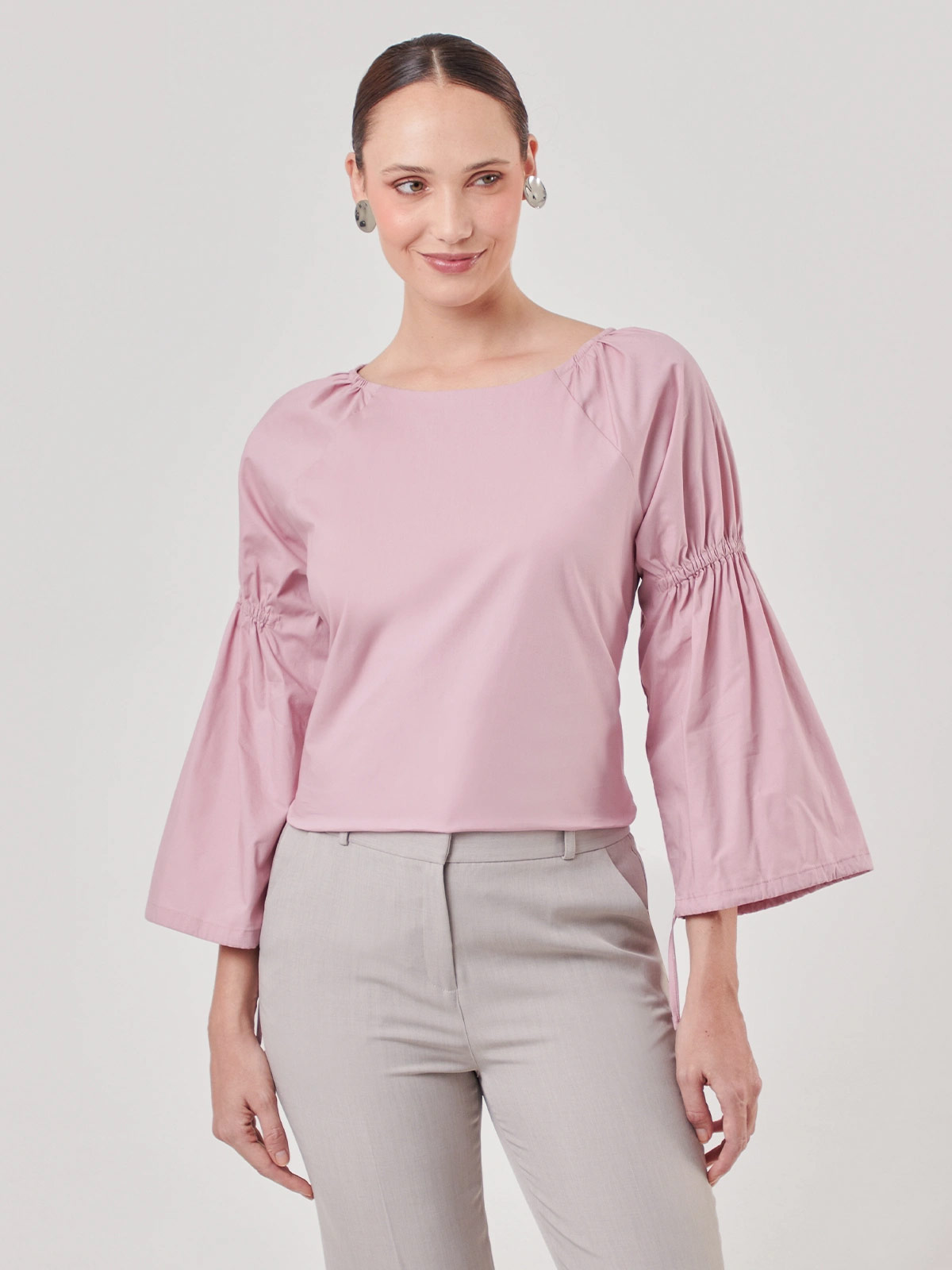 BLUSA MANGA CORTA MUJER JOHN HOLDEN WOMAN - 1