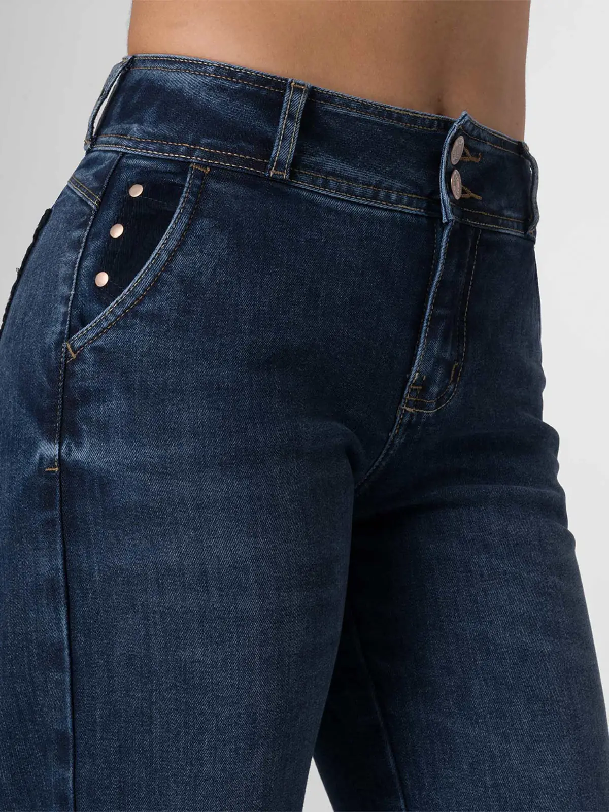 JEANS STRAIGHT MUJER SQUEEZE - 4