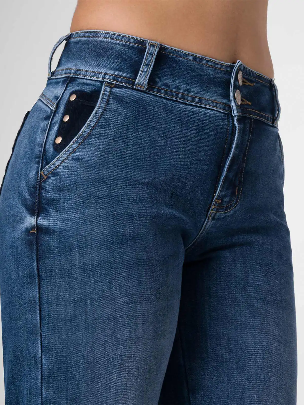 JEANS STRAIGHT MUJER SQUEEZE - 4