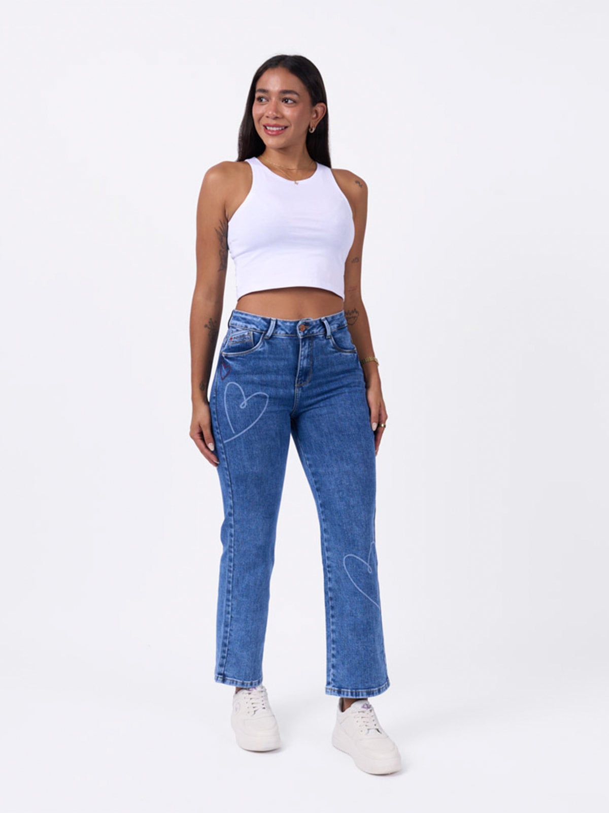 JEAN RECTO MUJER MACHINE RENAT - 1