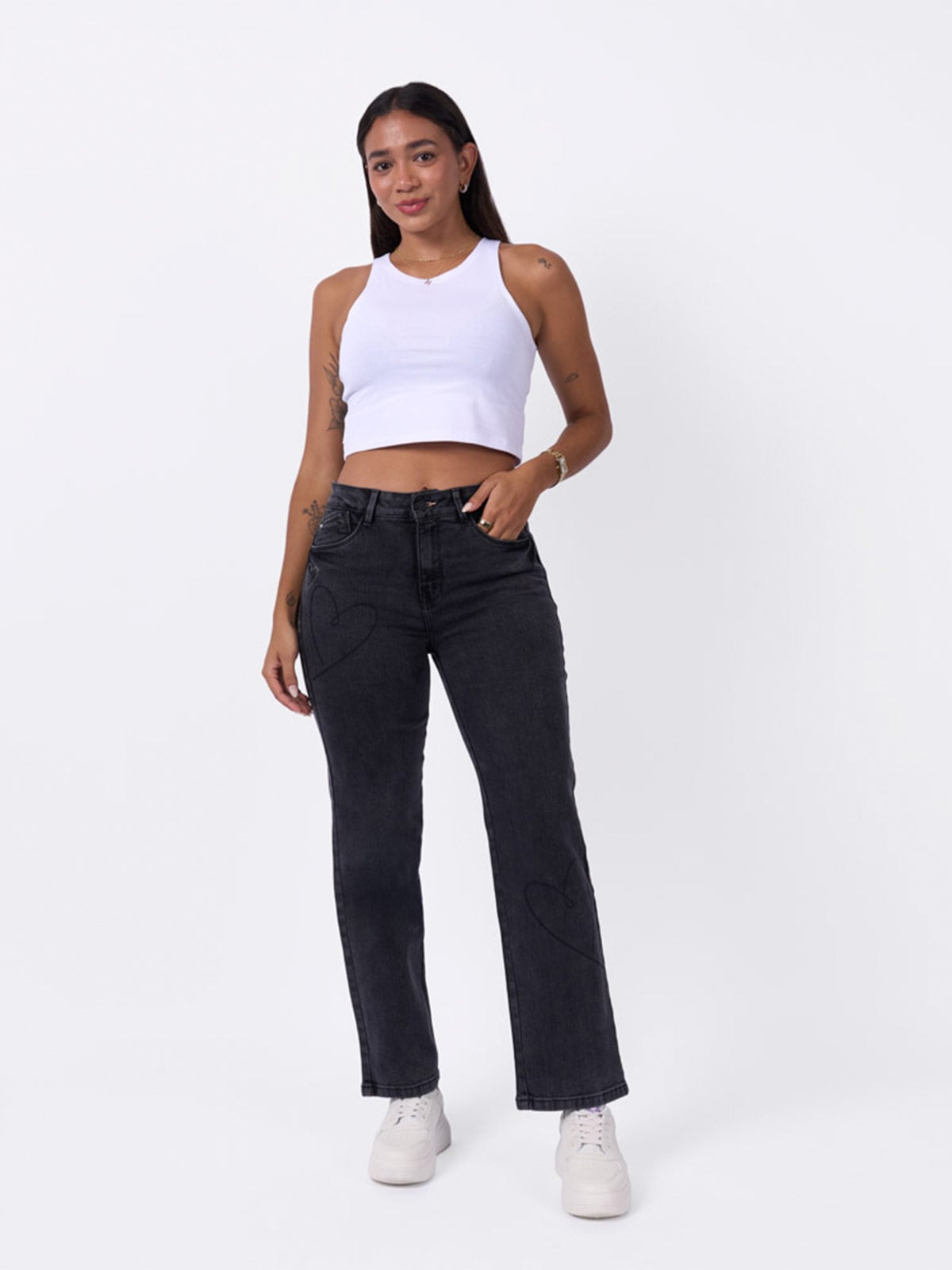 JEAN RECTO MUJER MACHINE RENAT - 1